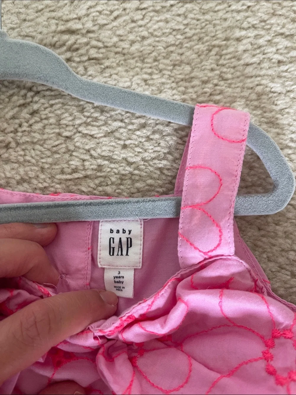 GAP Pink Floral Bow Sundress